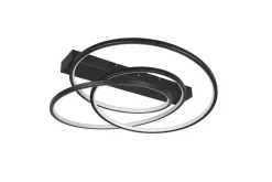 Trio Lighting kattovalaisin Darvin LED mattamusta