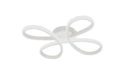 Trio Lighting kattovalaisin Fly LED 40 cm mattavalkoinen 400