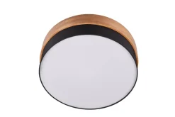 Trio Lighting kattovalaisin Seasons 50 cm E27 musta/puu