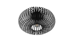 Trio Lighting kattovalaisin Johann 40 cm E27 mattamusta