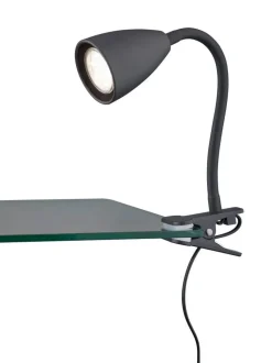 Trio Lighting klipsuvalaisin Wanda GU10 mattamusta