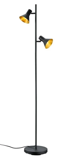 Trio Lighting lattiavalaisin Nina 2xE14 musta