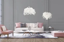 Trio Lighting lattiavalaisin Leavy 3xE14 valkoinen