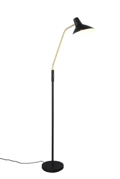 Trio Lighting lattiavalaisin Traveller E27 mattamusta/mattam