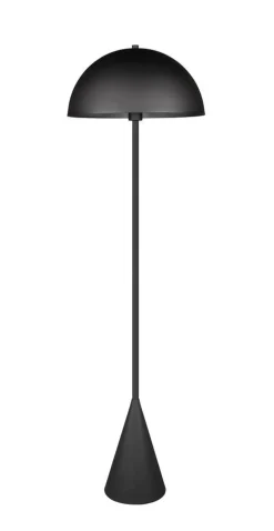 Trio Lighting lattiavalaisin Alfie E27 mattamusta