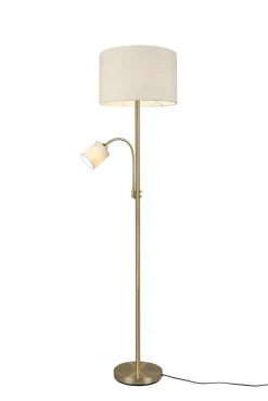 Trio Lighting lattiavalaisin Hotel E27+E14 mattamessinki