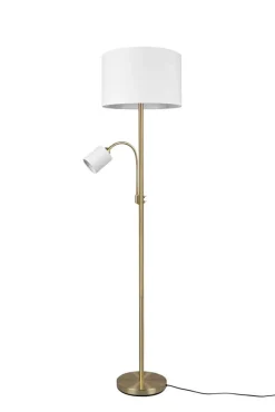 Trio Lighting lattiavalaisin Hotel E27+E14 mattamessinki