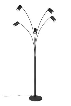 Trio Lighting lattiavalaisin Marley 5-os GU10 mattamusta