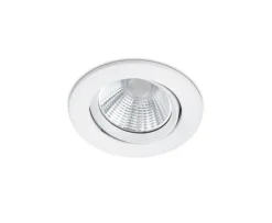 Trio Lighting LED alasvalo Pamir mattavalkoinen pyöreä