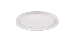 Trio Lighting LED kattovalaisin Rotonda pyöreä mattavalkoine