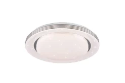 Trio Lighting LED kattovalaisin Atria 48 cm valkoinen starli