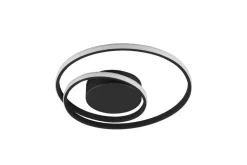 Trio Lighting LED kattovalaisin Zibella mattamusta SCANDI