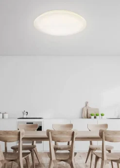 Trio Lighting LED kattovalaisin Nagano valkoinen starlight