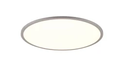 Trio Lighting LED kattovalaisin Yuma 60 cm harmaa/valkoinen