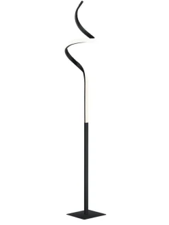 Trio Lighting LED lattiavalaisin Course mattamusta