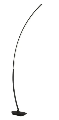 Trio Lighting LED lattiavalaisin Solo mattamusta