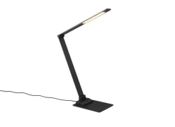 Trio Lighting LED pöytävalaisin Travis mattamusta