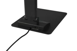 Trio Lighting LED pöytävalaisin Travis mattamusta