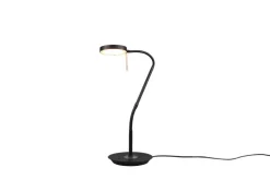 Trio Lighting LED pöytävalaisin Monza mattamusta