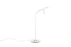 Trio Lighting LED pöytävalaisin Monza mattavalkoinen