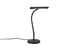 Trio Lighting LED pöytävalaisin Curtis mattamusta