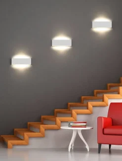 Trio Lighting LED seinävalaisin Concha 28 cm mattavalkoinen