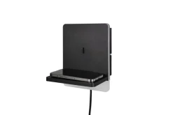 Trio Lighting LED seinävalaisin Fairfield mattamusta latausa