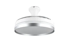 Trio Lighting LED tuuletinkattovalaisin Lindberg titaani sta
