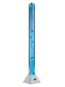 Trio Lighting LED valopylväs Motion harmaa RGB