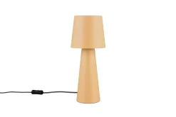 Trio Lighting pöytävalaisin Nubian E27 kellertävänruskea