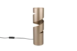 Trio Lighting pöytävalaisin Stream GU10 kahvinruskea