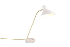 Trio Lighting pöytävalaisin Traveller E27 lämmin harmaa/matt