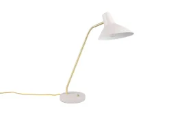 Trio Lighting pöytävalaisin Traveller E27 lämmin harmaa/matt