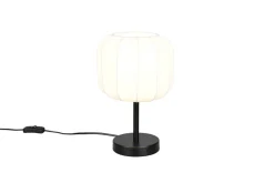 Trio Lighting pöytävalaisin Madeline E27 valkoinen