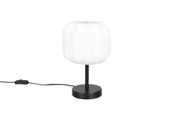 Trio Lighting pöytävalaisin Madeline E27 valkoinen