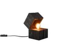 Trio Lighting pöytävalaisin Treasure E14 (sis.) musta