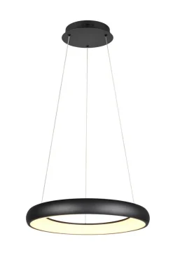 Trio Lighting riippuvalaisin Cardona LED 62 cm mattamusta