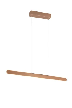 Trio Lighting riippuvalaisin Helios LED 100 cm kahvinruskea