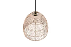 Trio Lighting riippuvalaisin Rike E27 rottinki