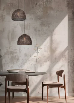 Trio Lighting riippuvalaisin Kamara E27 antiikkimessinki