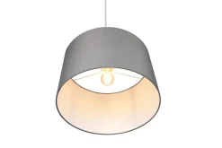 Trio Lighting riippuvalaisin Hotel 40 cm E27 harmaa