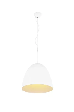 Trio Lighting riippuvalaisin Tilda 40 cm E27 mattavalkoinen