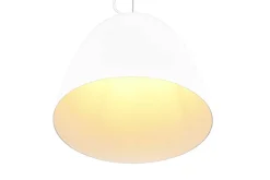 Trio Lighting riippuvalaisin Tilda 40 cm E27 mattavalkoinen
