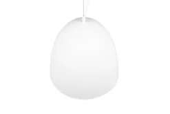 Trio Lighting riippuvalaisin Tilda 40 cm E27 mattavalkoinen