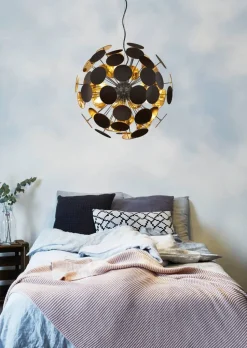 Trio Lighting riippuvalaisin Discalgo 6xE14 mattamusta