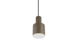 Trio Lighting riippuvalaisin Agudo 1-os E27 harmaanruskea