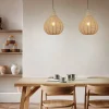 Trio Lighting riippuvalaisin Janne 35,5 cm E27 beige