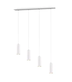 Trio Lighting riippuvalaisin Marley 4-os 75 cm GU10 valkoine