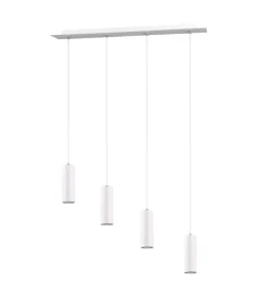 Trio Lighting riippuvalaisin Marley 4-os 75 cm GU10 valkoine