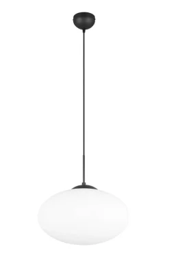 Trio Lighting riippuvalaisin Fomento 40 cm E27 mattamusta/va